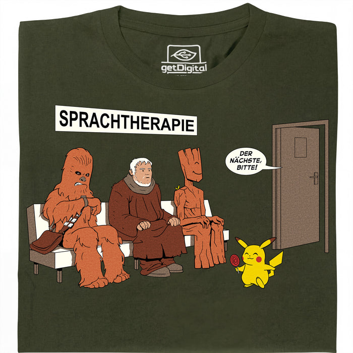 Logopedia - Vista principale T-Shirt Verde scuro