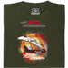 P.M. Magazine 3/1984 Aereo come Razzo - Vista principale T-Shirt Verde Scuro