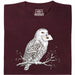 Owl Courier - Vista principal Camiseta Rojo oscuro