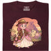 Nerdy Princess &amp; The Lost Temple - Vooraanzicht T-shirt Donkerrood