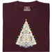Boomverwoester - Kerstmis volgens keizerlijke voorschrift - Frontaanzicht T-Shirt Donkerrood