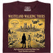 Wasteland Walking Tours - Visualizzazione principale T-Shirt Rosso Scuro