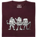 Ctrl Alt Del - The Hardest Gang on the Keyboard - Main View T-Shirt Dark Red