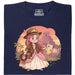 Nerdy Princess &amp; The Lost Temple - Vooraanzicht T-shirt Marineblauw