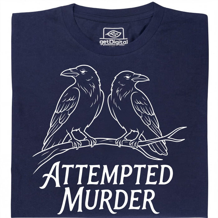 Attempted Murder - Hoofdweergave T-shirt Marineblauw