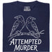 Attempted Murder - Hoofdweergave T-shirt Marineblauw