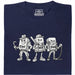 Ctrl Alt Del - The Hardest Gang on the Keyboard - Main View T-Shirt Navy Blue