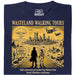 Wasteland Walking Tours - Visualizzazione principale T-Shirt Blu Navy
