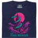 Visit Snake Mountain - Hoofdweergave T-shirt Marineblauw
