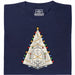 Boomverwoester - Kerstmis volgens keizerlijke voorschrift - Frontaanzicht T-Shirt Marineblauw