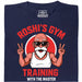 Training with the Master (Colourized) - Hoofdaanzicht T-Shirt Marineblauw
