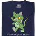 Schrödinger's Kat - Zombie-Editie - Hoofdweergave T-Shirt Marineblauw