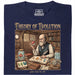 Theory of Evolution - Hoofdweergave T-Shirt Marineblauw