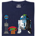 My Neighbour R2D2 - Vooraanzicht T-Shirt Marineblauw
