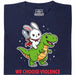 We Choose Violence - Main view T-Shirt Navy Blue