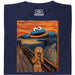 De Schreeuw - Koekiemonster Editie - Hoofdweergave T-Shirt Marineblauw