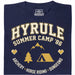 Hyrule Summer Camp - Vue de face T-shirt Bleu Marine