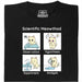 Scientific Meowthod - Vista principale T-shirt Nero