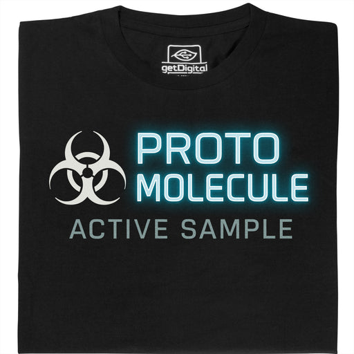 Protomolecule - Active Sample - Vooraanzicht T-shirt Zwart