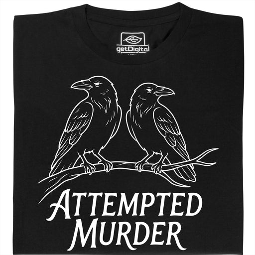 Attempted Murder - Hoofdweergave T-shirt Zwart