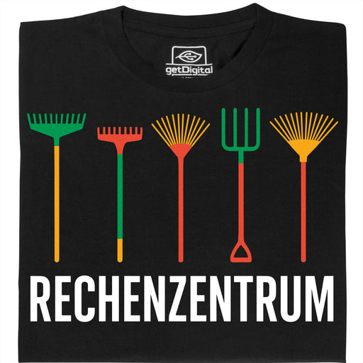 Rekencentrum - Voorkant T-Shirt Zwart
