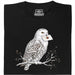 Owl Courier - Vista principal Camiseta Negro