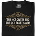 The Dice Giveth and the Dice Taketh Away - Main view T-shirt Black
