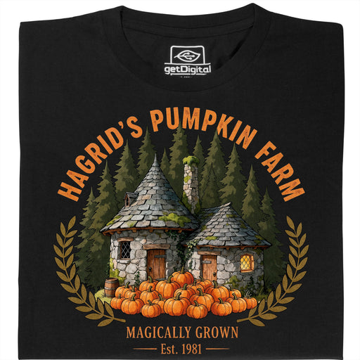 Magical Pumpkin Farm - Main view T-Shirt Black