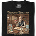 Theory of Evolution - Hoofdweergave T-Shirt Zwart