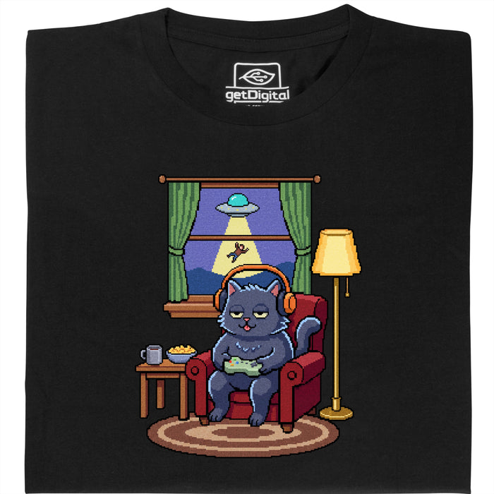 Do Not Disturb - Vista principale T-Shirt Nero