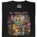 No Face City - Hauptansicht T-Shirt Schwarz