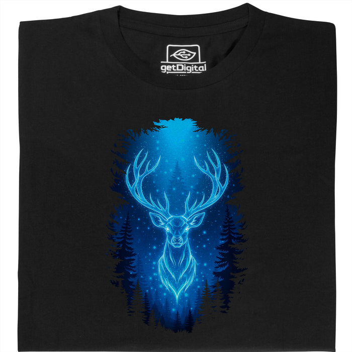 Forest Patron - Hoofdaanzicht T-shirt Zwart