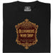 Ollivanders Wand Shop - Hoofdaanzicht T-shirt Zwart