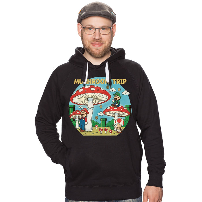 Mushroom Trip - Hoodie Man Basti