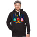 8-Bit Campfire - Hoodie Man Basti