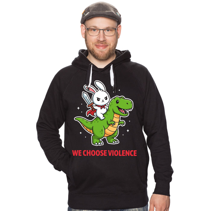 We Choose Violence - Hoodie Mann Basti