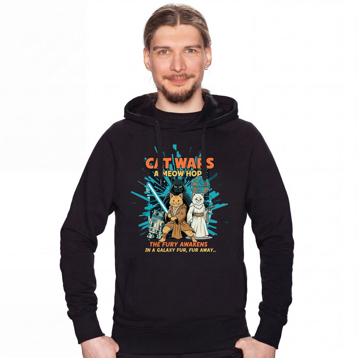 Cat Wars - A Meow Hope - Hoodie Man David
