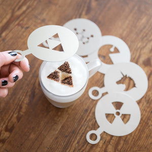 Juego de plantillas Nerdy Cappuccino