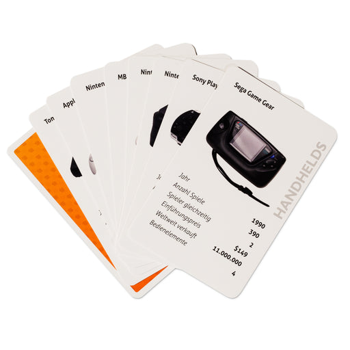 Konsolen-Quartett Booster Packs: Raritäten und Handhelds