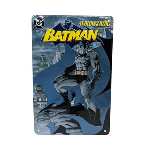 DC Comics tinnen bord Batman