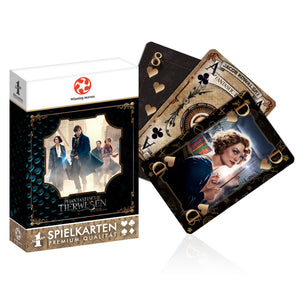 Fantastic Beasts playing cards