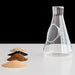 Laborglas Terrarium Anbauset im Erlenmeyerkolben