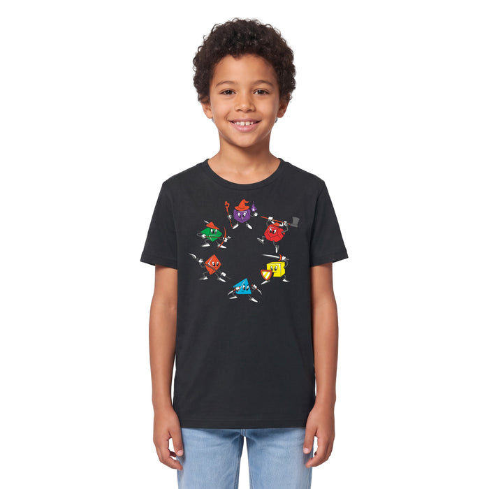 RPG Dice - Kindershirt Model Junge 1