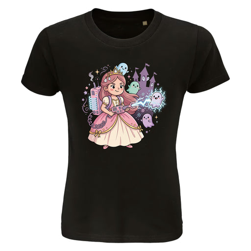 Nerdy Princess & The Glitter Ghosts - Kindershirt Front