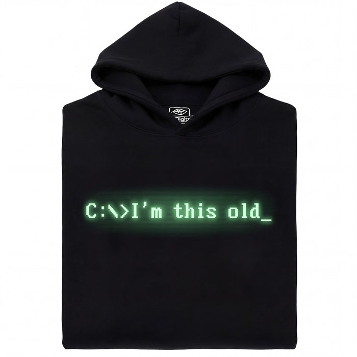 Command Line Veteran - Main view Hoodie Black