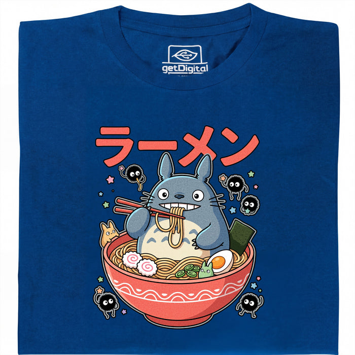 Forest Spirit Ramen - Main view T-Shirt Blue