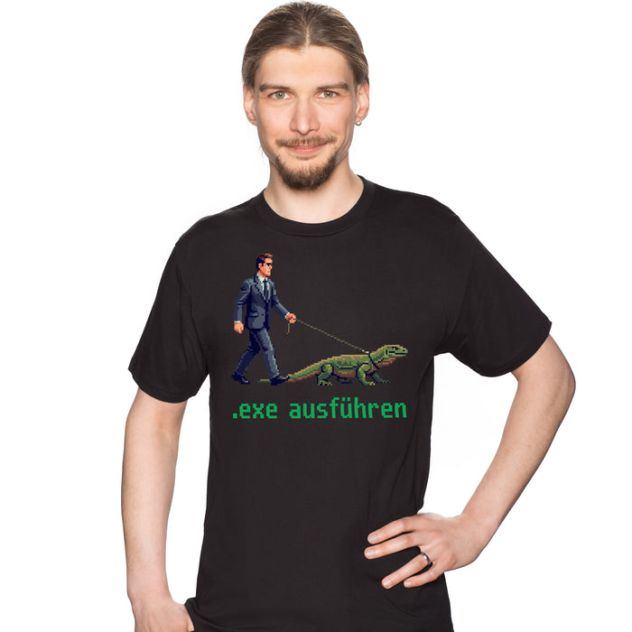 .exe ausführen - T-Shirt Mann David