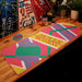 Set de Alfombrilla XL para Escritorio &amp; Posavasos Back to the Future Hoverboard