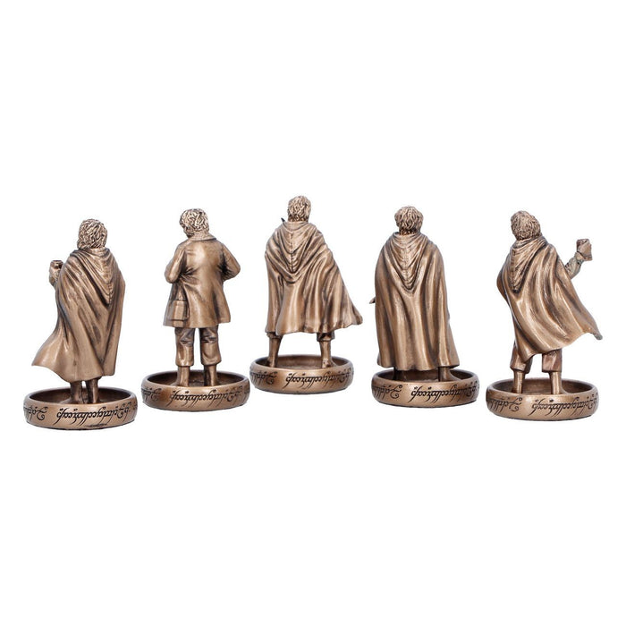 Le Seigneur des Anneaux Ensemble de Figurines - Les Hobbits de la Comté (5 Figurines)