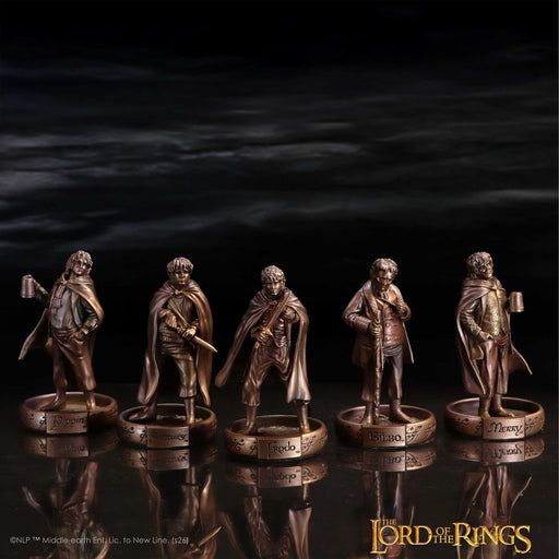 The Lord of the Rings Figurenset - Hobbits van de Gouw (5 Figuren)
